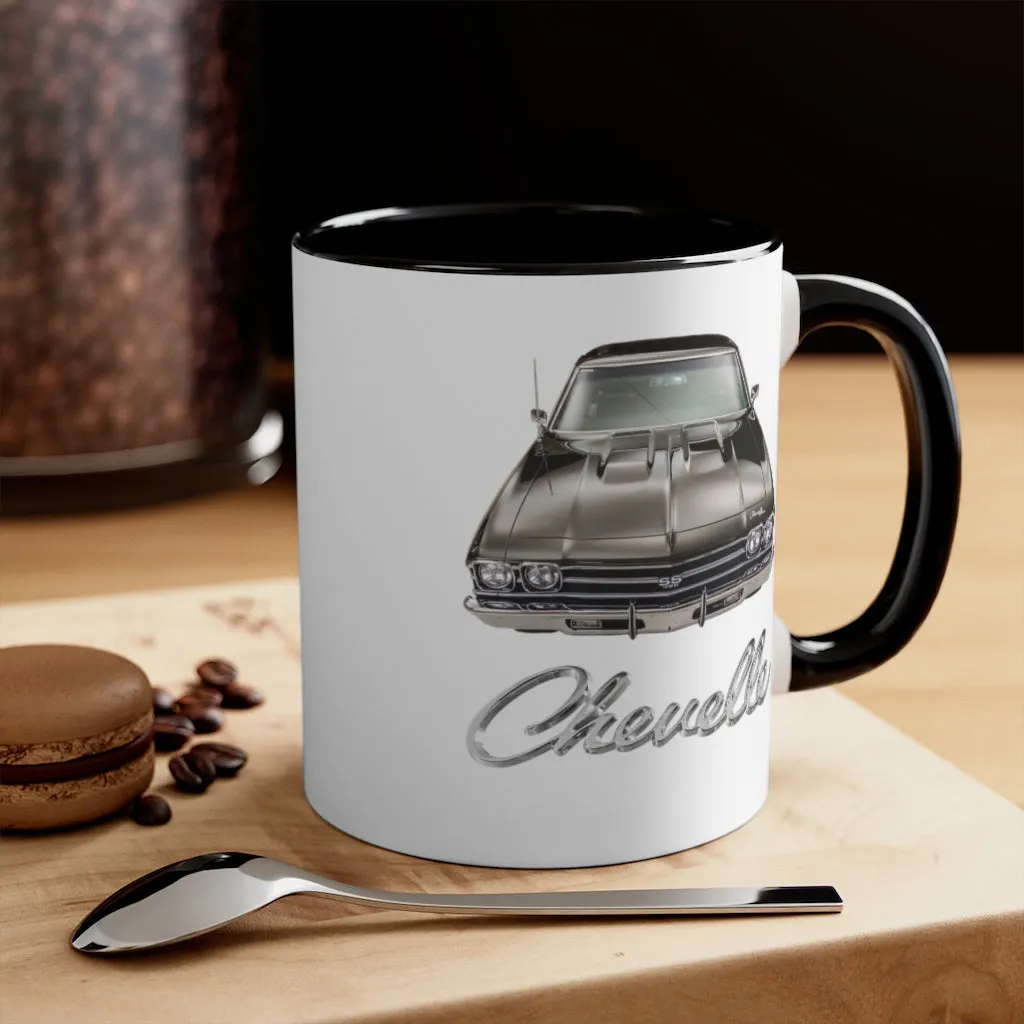 1969 Chevelle SS Car Guy Gift,lover,gto,firebird,nova,corvette,charger,classic,hot Rod,chevrolet,chevy Coffee Mug, 11oz