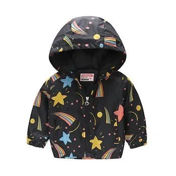 2 3 4 5 6 jahre Nette Ohren Winter Mädchen Jacke Herbst Halten Warme Jungen Oberbekleidung Mit Kapuze Zipper Weihnachten Geburtstag geschenk Kinder Kleidung
