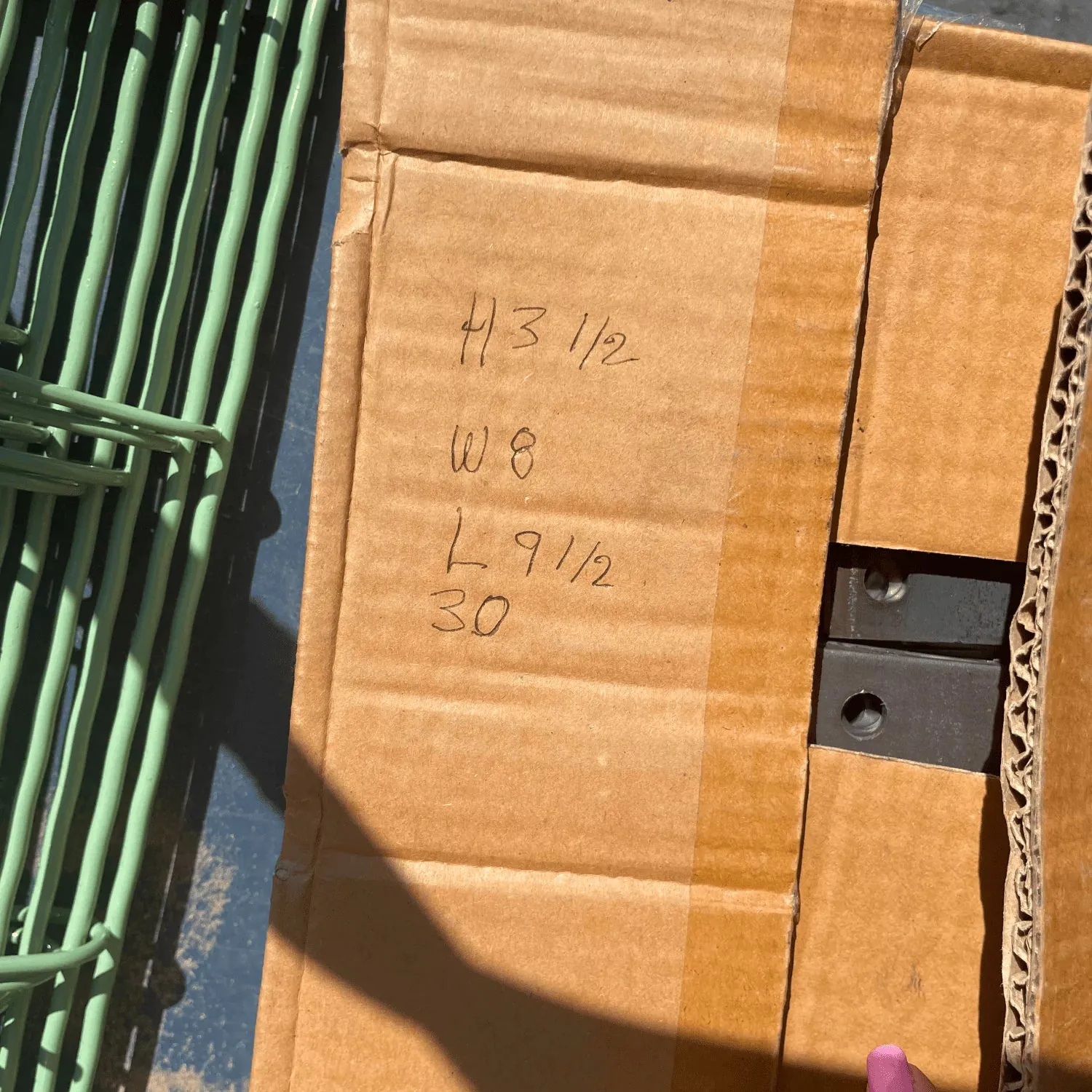 4" X 4" Hot Rolled Steel Base Plate with Holes