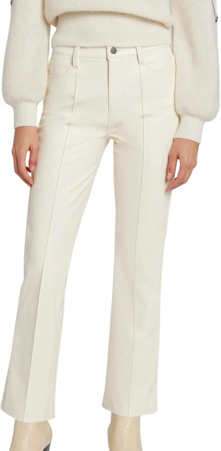 7 For All Mankind Womens High-Waisted Slim Kick Flare Jeans