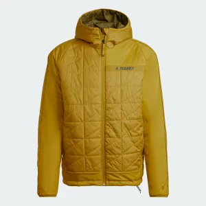 adidas Terrex Multi Insulated Hooded  Hiking Jacket | Olive | Men's