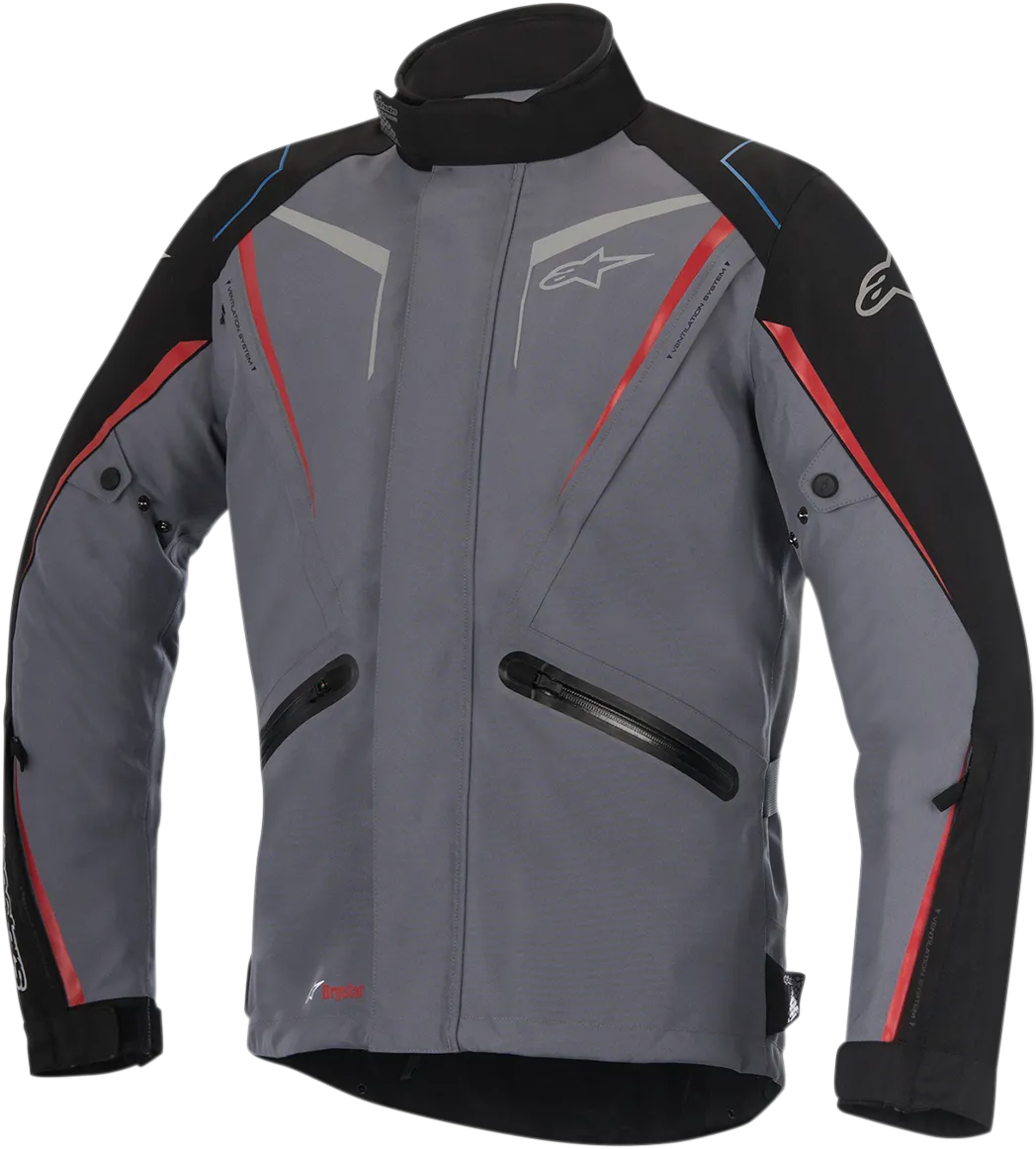ALPINESTARS Yokohama Drystar? Jacket - Gray/Black/Red - XL 3206017-1018-XL