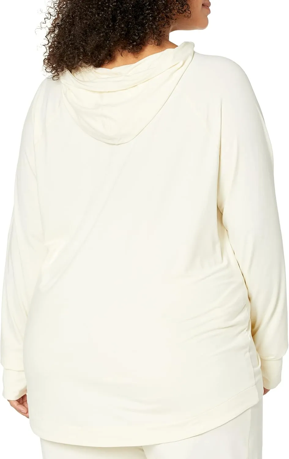 Amazon Essentials Women's Brushed Tech Stretch Popover Hoodie (Available in Plus Size)
