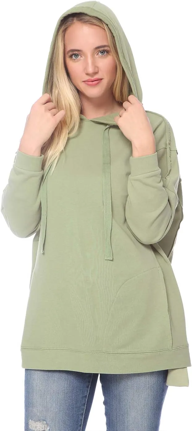 Anna-Kaci Womens Oversized Hoodie Sweatshirt Long Sleeve Pullover Tops with Pockets