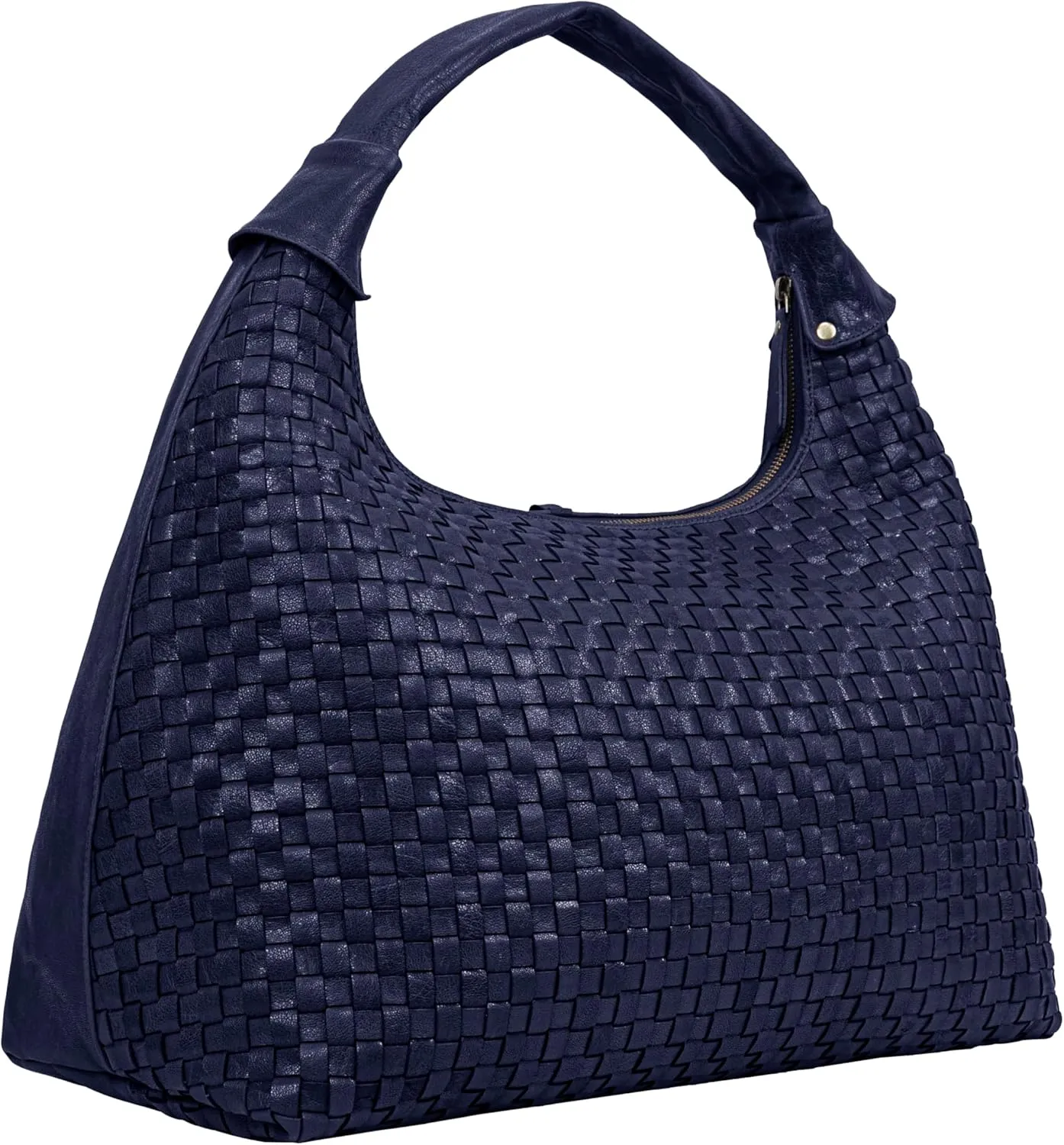 ANTONIO VALERIA Addison Braided Leather Tote Bag for Women