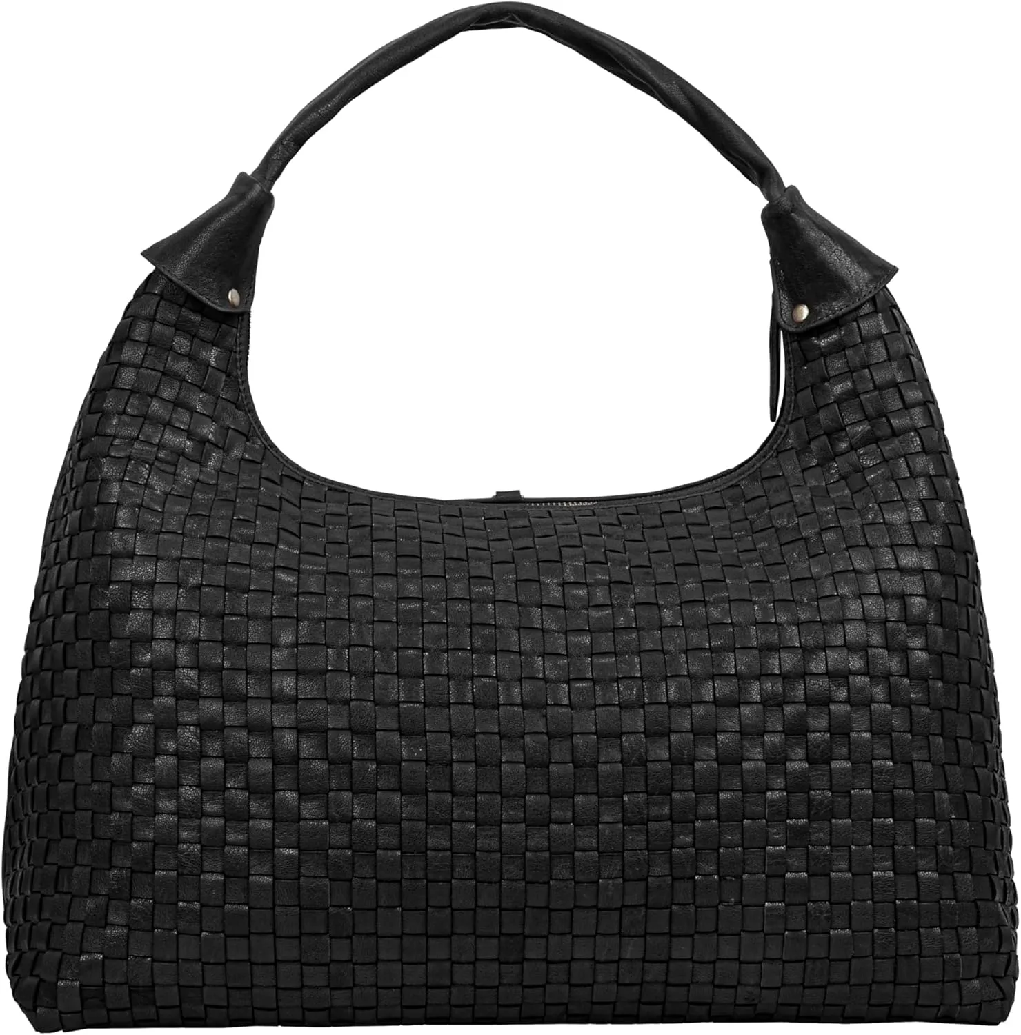 ANTONIO VALERIA Addison Braided Leather Tote Bag for Women