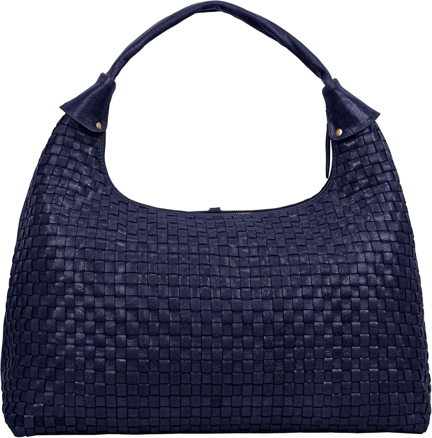 ANTONIO VALERIA Addison Braided Leather Tote Bag for Women
