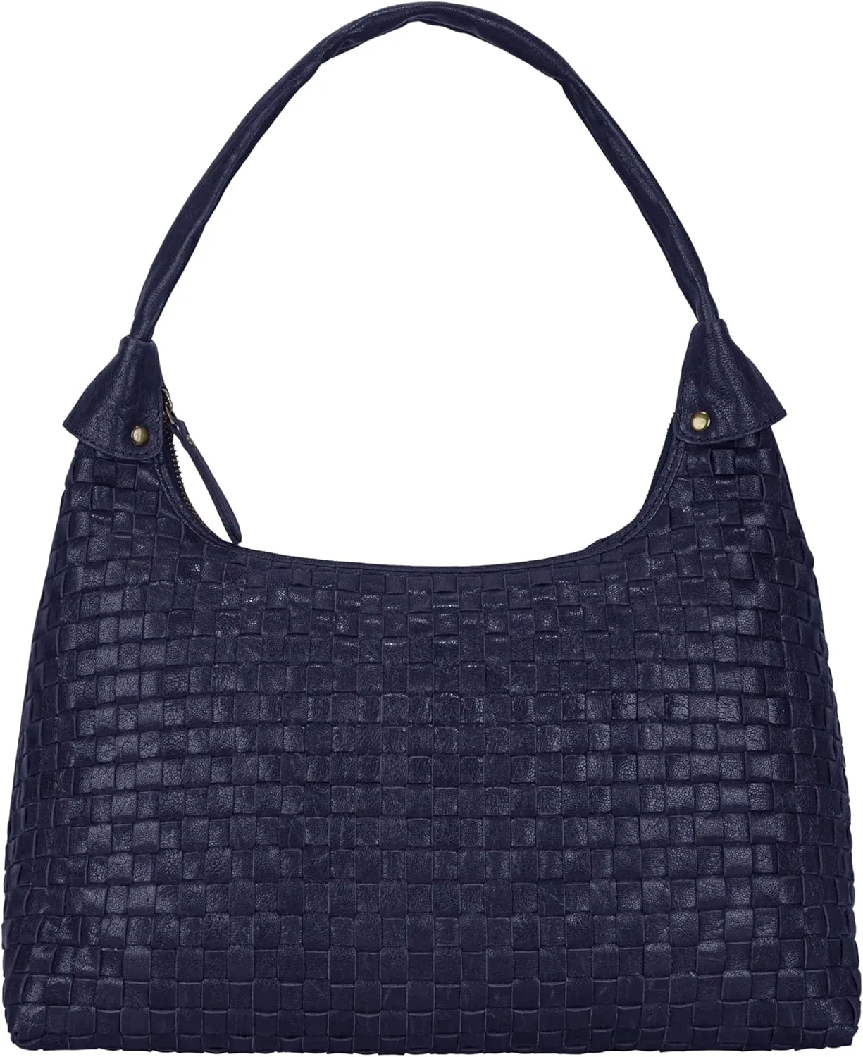 ANTONIO VALERIA Allison Braided Leather Tote Bag for Women