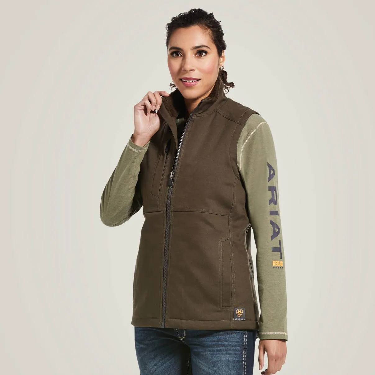 Ariat Women’s Vest Rebar Insulated DuraCanvas