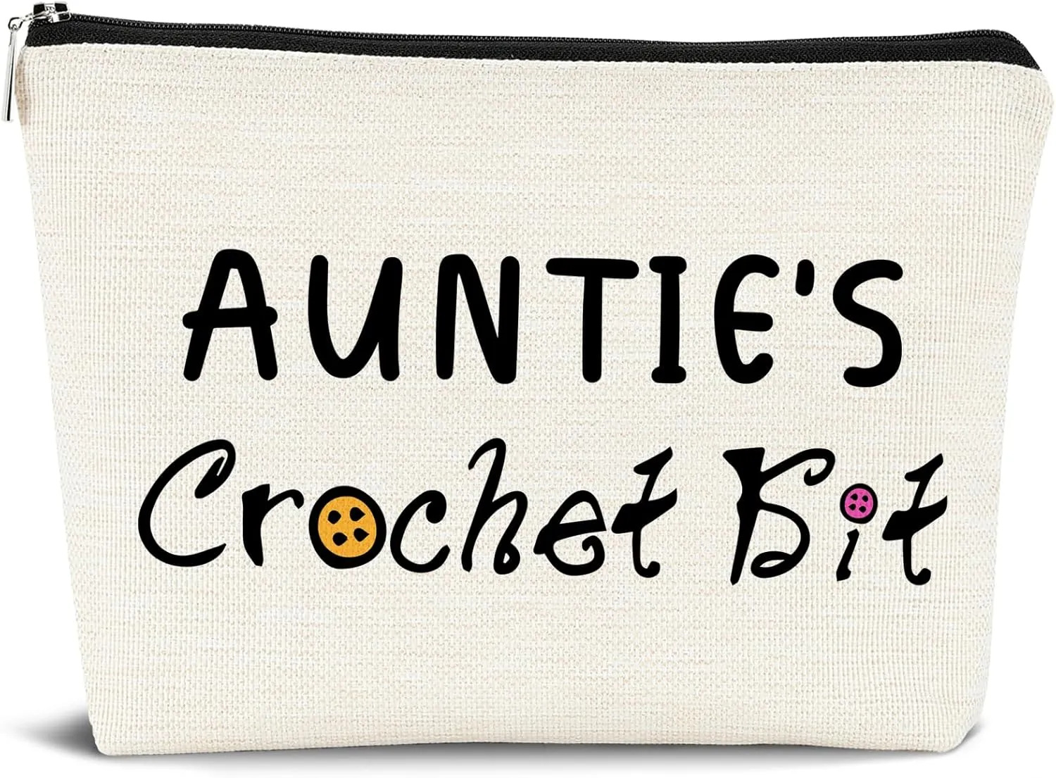 Auntie Gifts Makeup Bag, Auntie Aunt Gifts from Niece Nephew, Best Auntie Gifts for Birthday Christmas, Auntie's Cosmetic Bags for Women