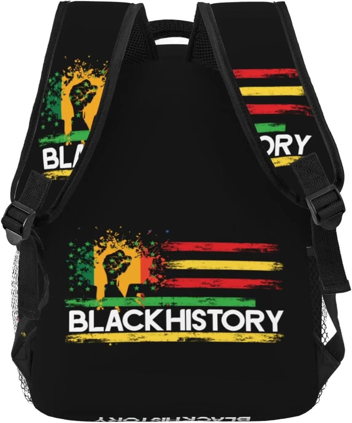Black History Month Backpack Lightweight Laptop Backpack Casual Daypack Travel Double Shoulder Bag For Women Men