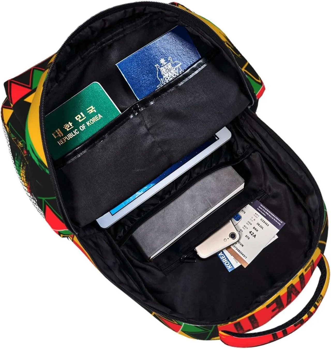 Black History Month Backpack Lightweight Laptop Backpack Casual Daypack Travel Double Shoulder Bag For Women Men
