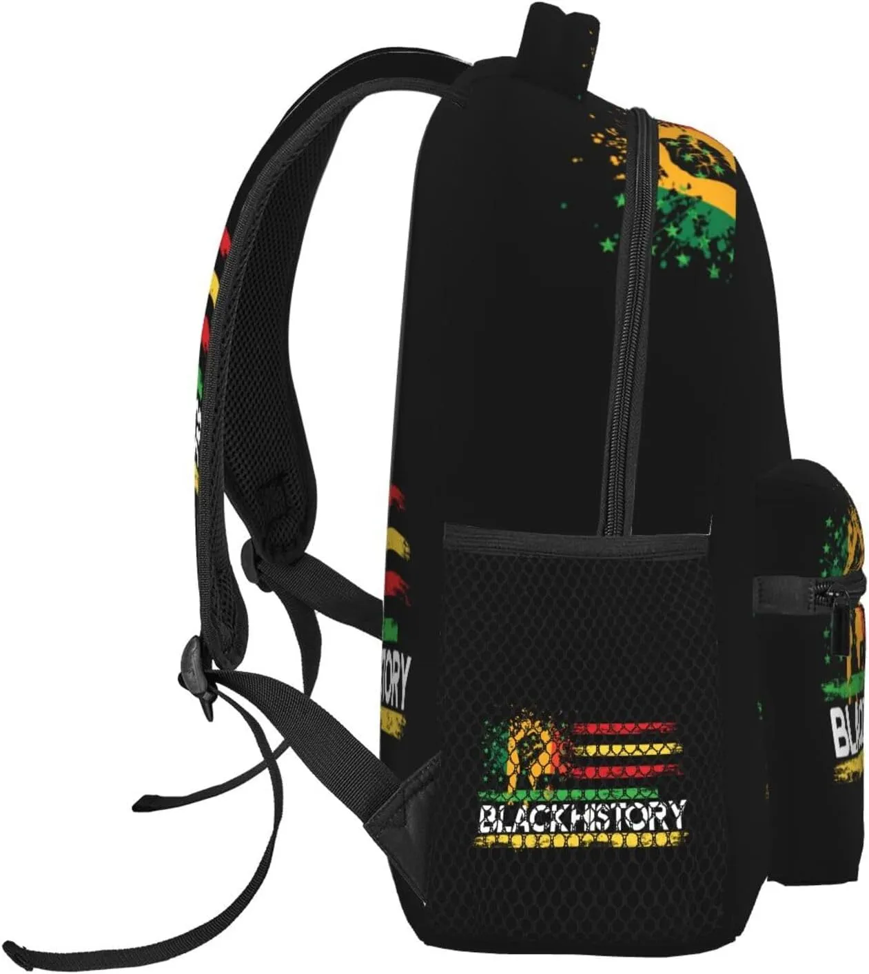 Black History Month Backpack Lightweight Laptop Backpack Casual Daypack Travel Double Shoulder Bag For Women Men
