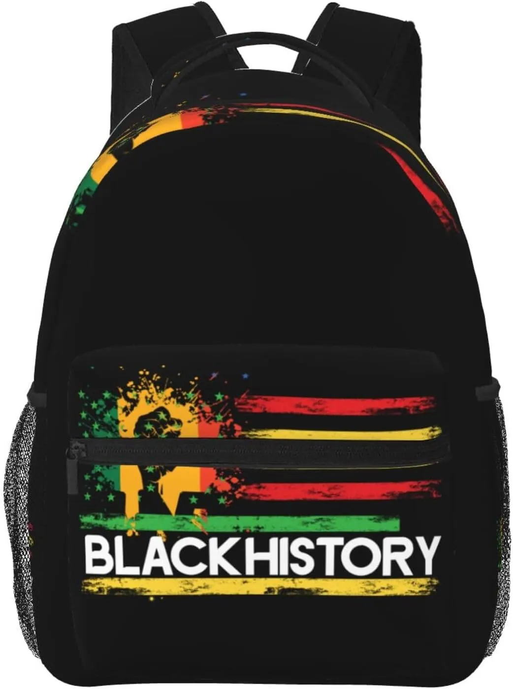 Black History Month Backpack Lightweight Laptop Backpack Casual Daypack Travel Double Shoulder Bag For Women Men