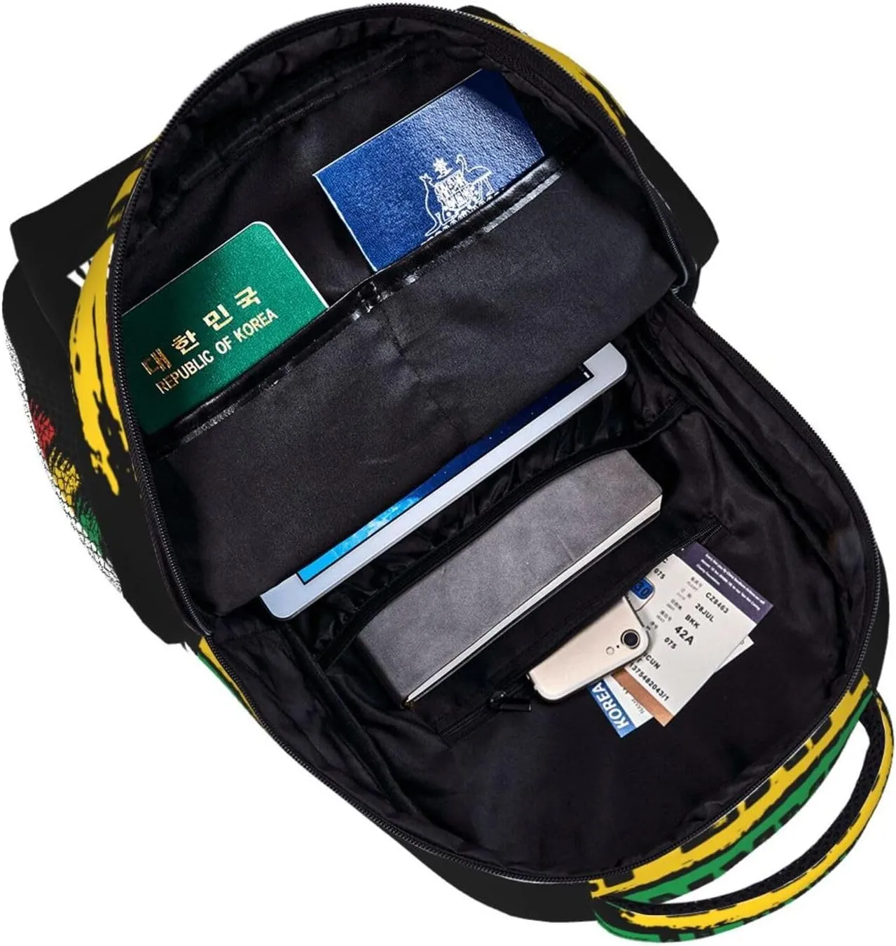 Black History Month Backpack Lightweight Laptop Backpack Casual Daypack Travel Double Shoulder Bag For Women Men