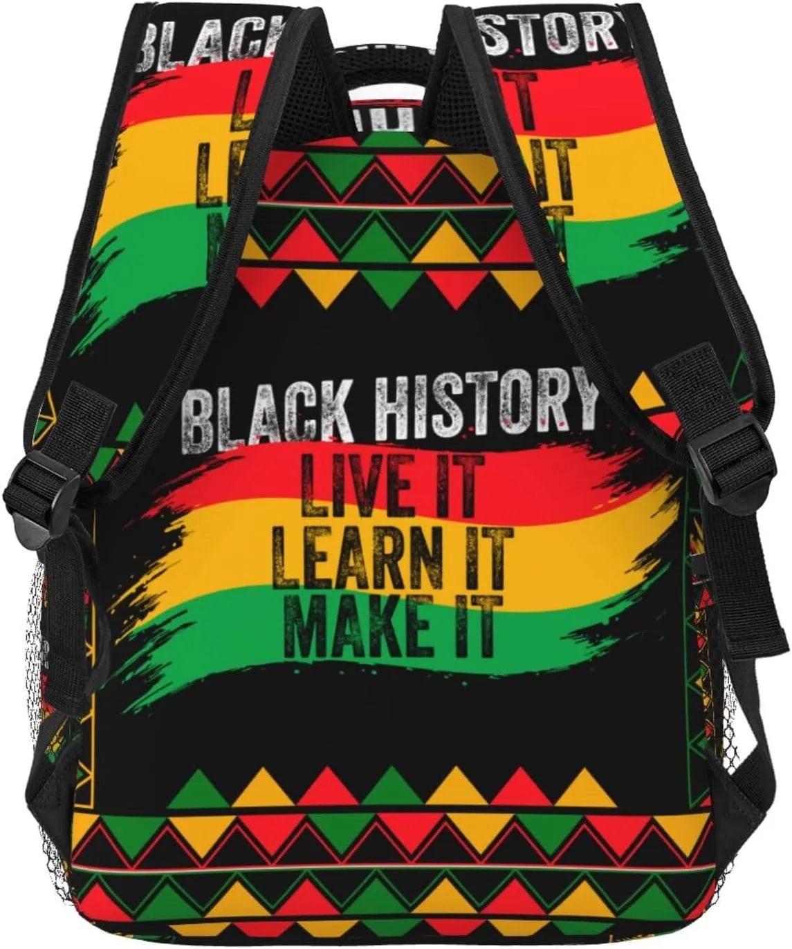 Black History Month Backpack Lightweight Laptop Backpack Casual Daypack Travel Double Shoulder Bag For Women Men