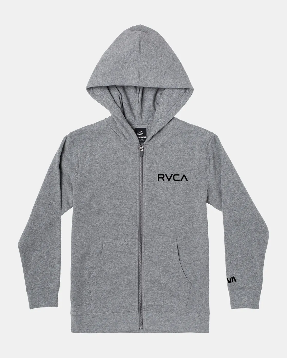 Boys Ripper II Zip Hoodie - Heather Grey