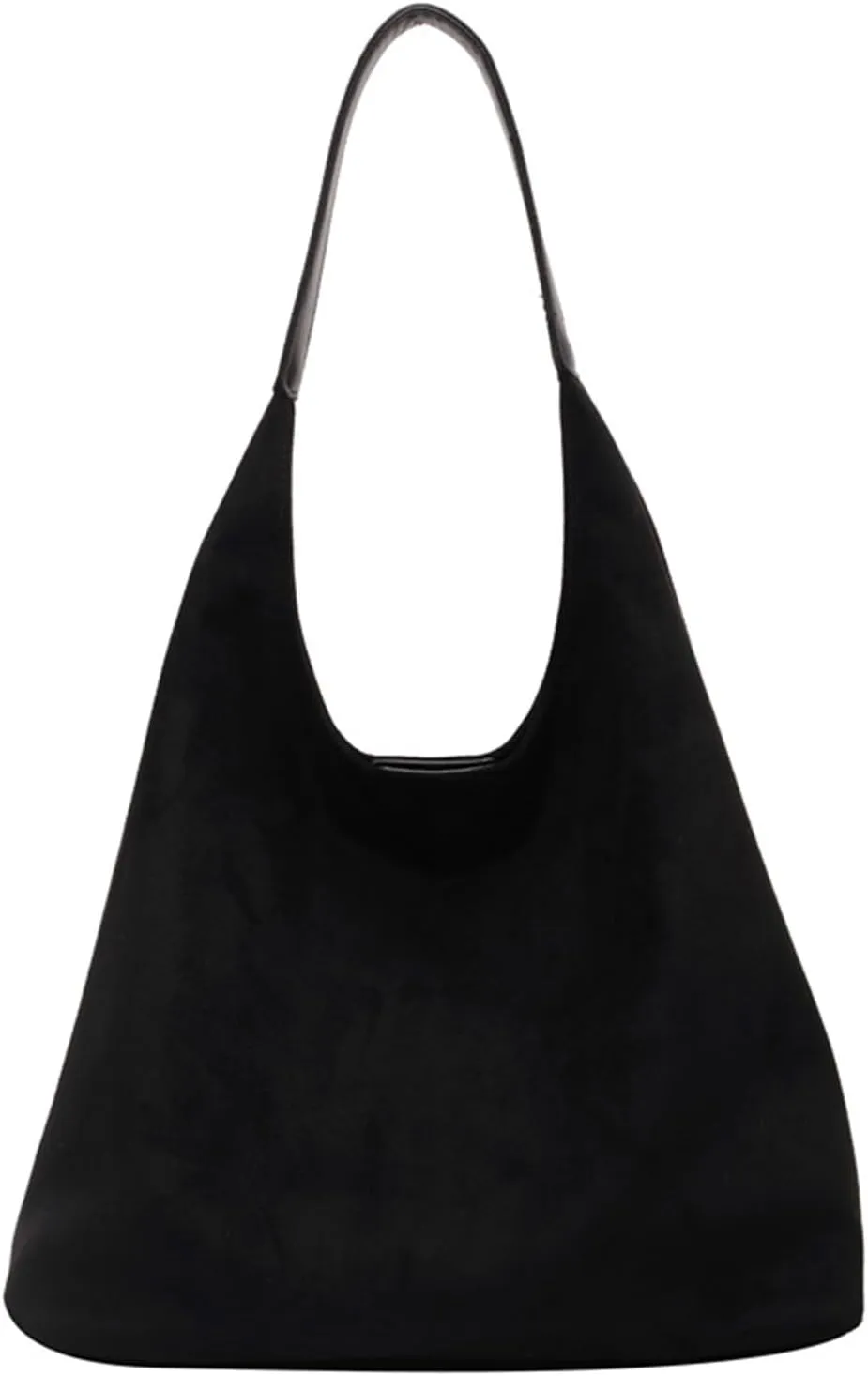 Brown Suede Bag, Leather Hobo Bags for Women, Suede Slouchy Bag, Retro Suede Shoulder Bag, Suede Purse Slouchy Bag