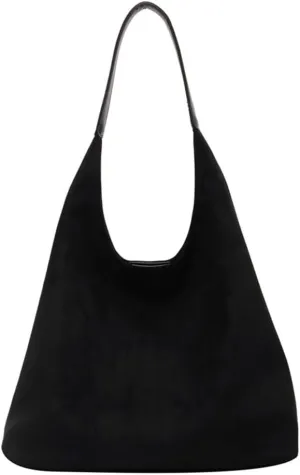 Brown suede bag, Suede Tote Bag for Women, Brown suede handbag, Leather Hobo Bags for Women,Suede Slouchy Bag