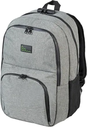 CANNY Smell Proof Backpack - Large Odor Resistant Travel Back Pack - Anti Theft with Combination Lock - Laptop Pocket - Water Resistant - Designed for Business School College Gym (Gray)