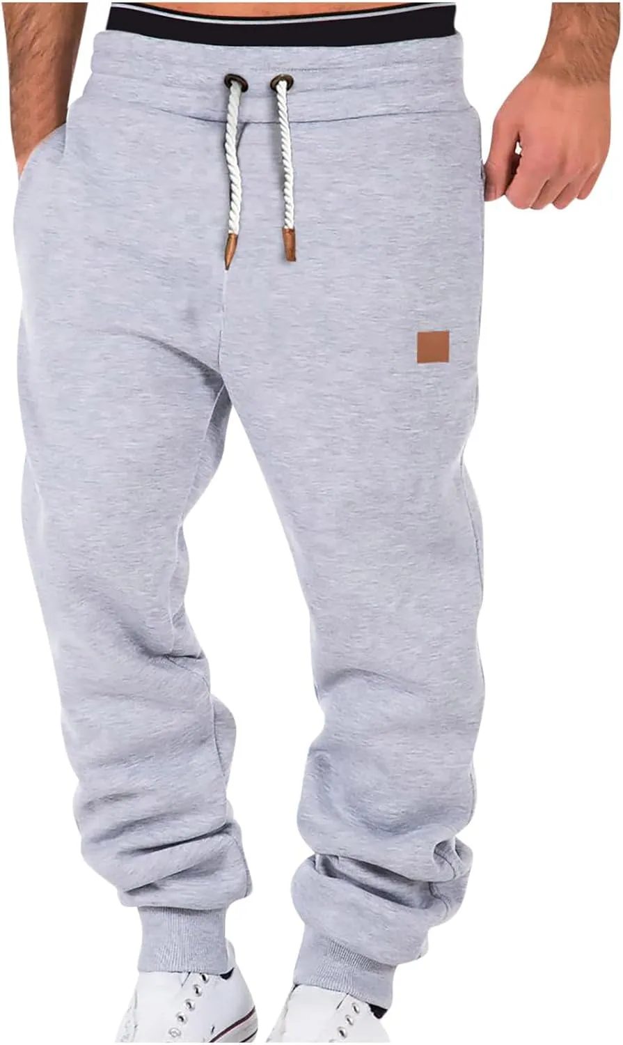Cargo Pants for Men Relaxed Fit,Boy's Fashion Classic Fit Jogger Pants Casual Comfy Long Sweatpants Mens Gym Shorts