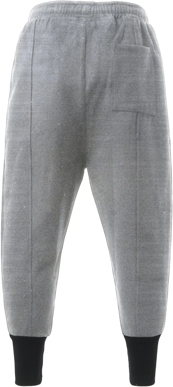 Cargo Sweatpants for Men Baggy Slim Fit Gym Running Workout Pants Athletic Drawstring Jogger Men's Pants with Pockets
