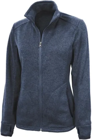 Charles River Apparel Women's Heathered Fleece Jacket