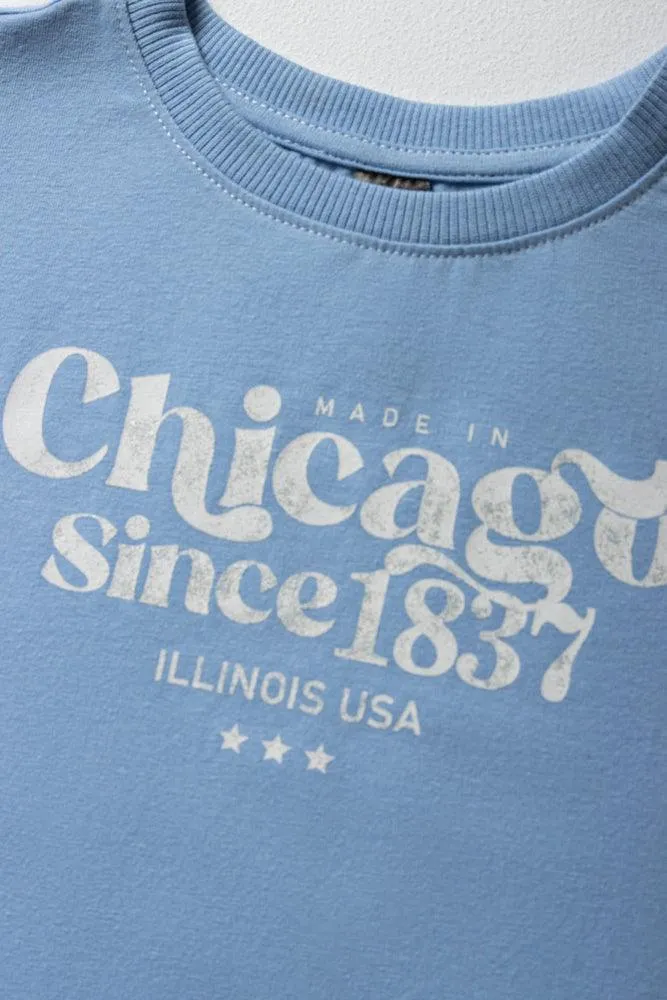 Chicago Short Sleeve T-Shirt Blue