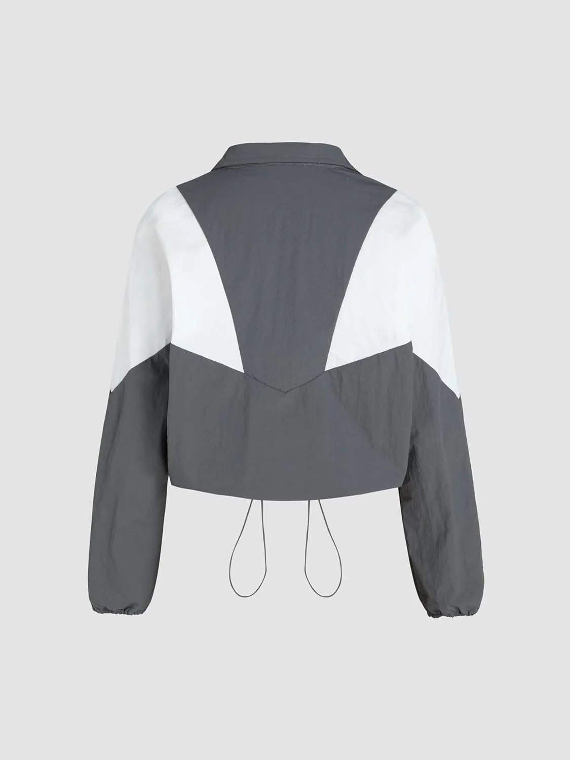 CIDER Women's Color Block Drawstring Jacket