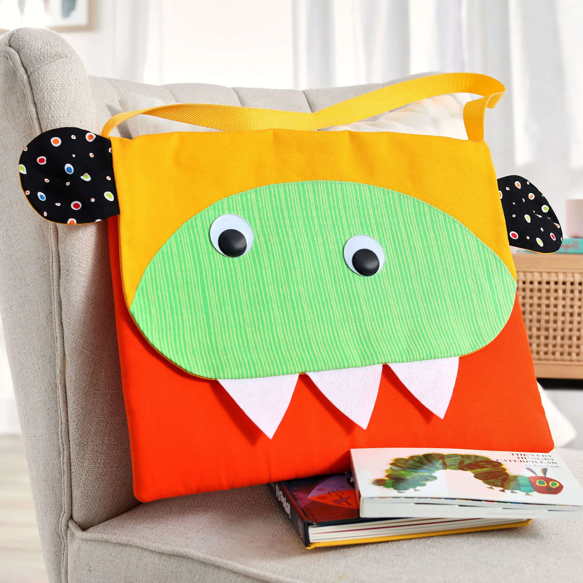 Coats & Clark Sewing Monster Sleep Over Tote