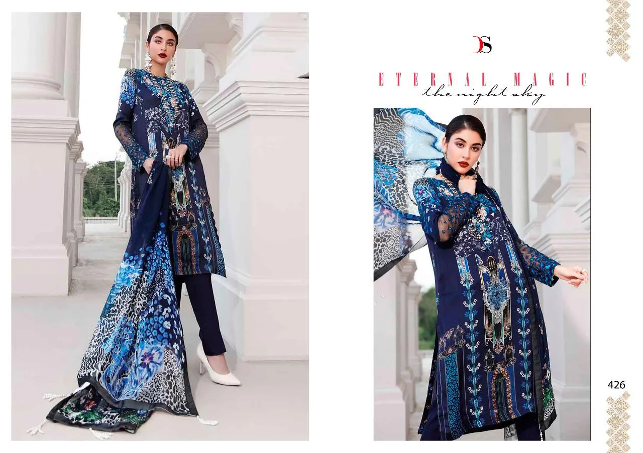 Deepsy Suits Elan Vol 10 Satin Silk Pakistani Wear Suits