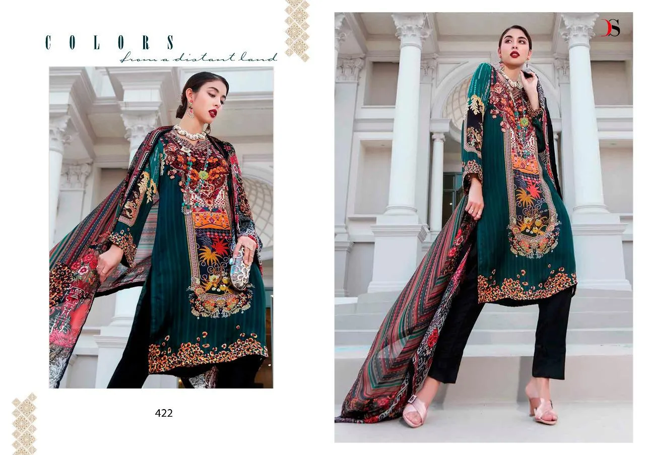 Deepsy Suits Elan Vol 10 Satin Silk Pakistani Wear Suits