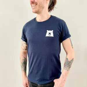 Eco Mascot Tee (Midnight & White)