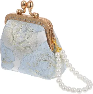 Fancy Chinese Clutch Purse Embroidered Evening Bag for Women with Vintage Style