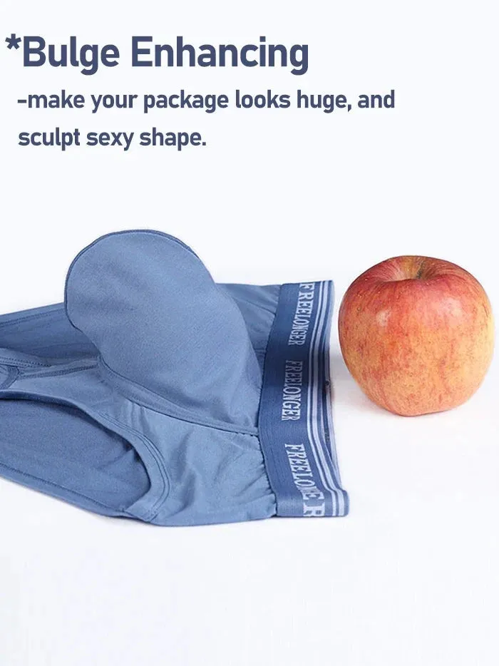 FreeLonger Men's ComfyBig Separate Pouch Thermal Underwear