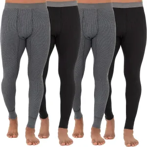 Fruit of the Loom mens Recycled Premium Waffle Thermal Underwear Long Johns Bottom