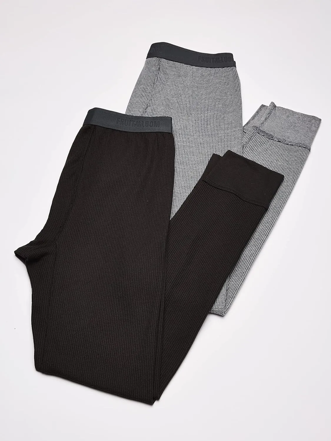 Fruit of the Loom mens Recycled Premium Waffle Thermal Underwear Long Johns Bottom