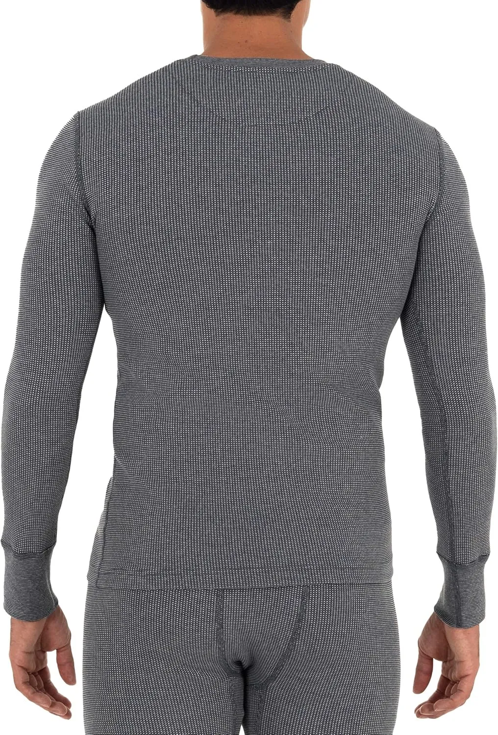 Fruit of the Loom Men's Recycled Waffle Thermal Underwear Crew Top (1 and 2 Packs)