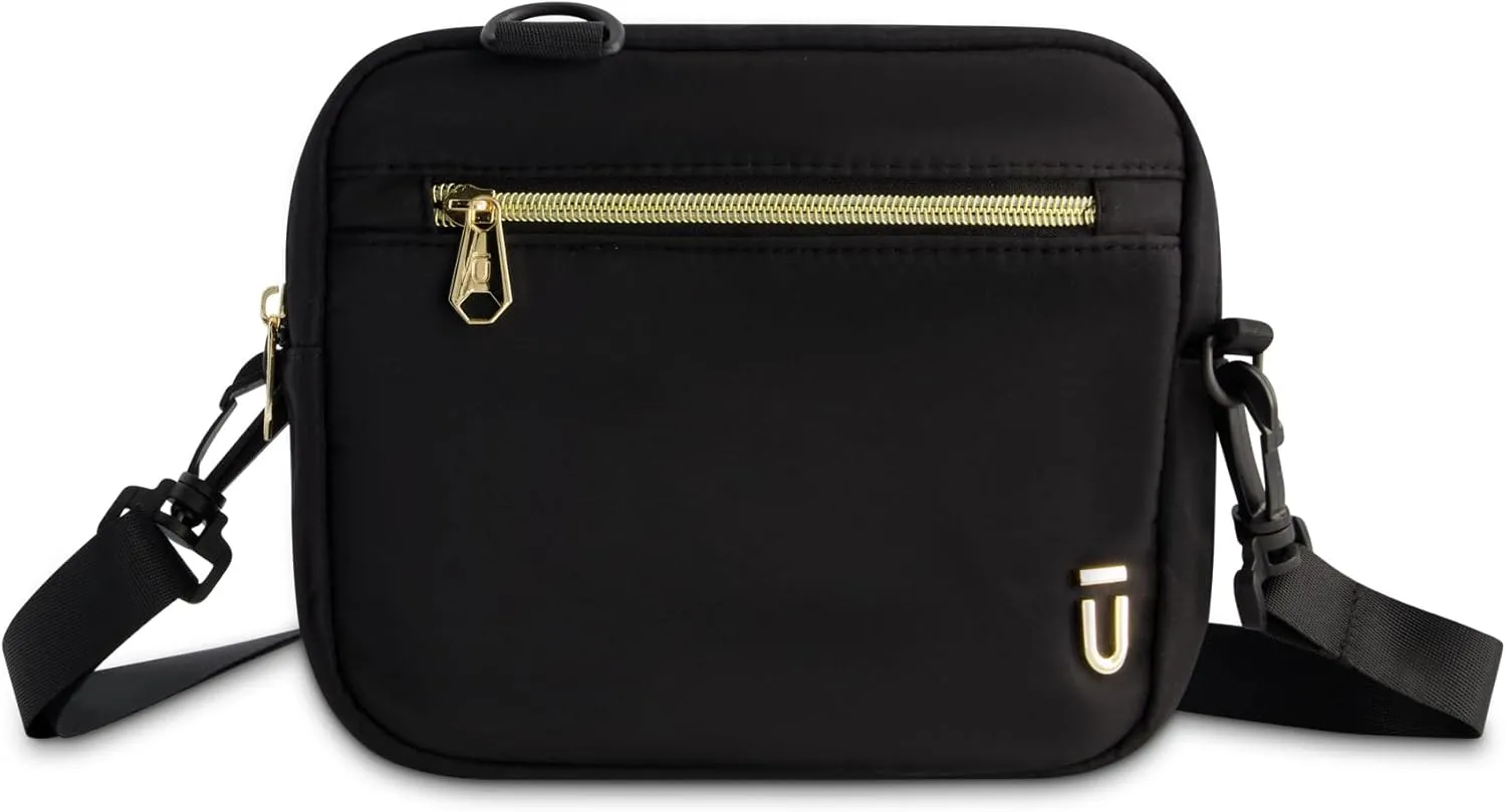 FUL Women's Crossbody Bag, Small Puffer Purse Handbag with Adjustable Shoulder Strap