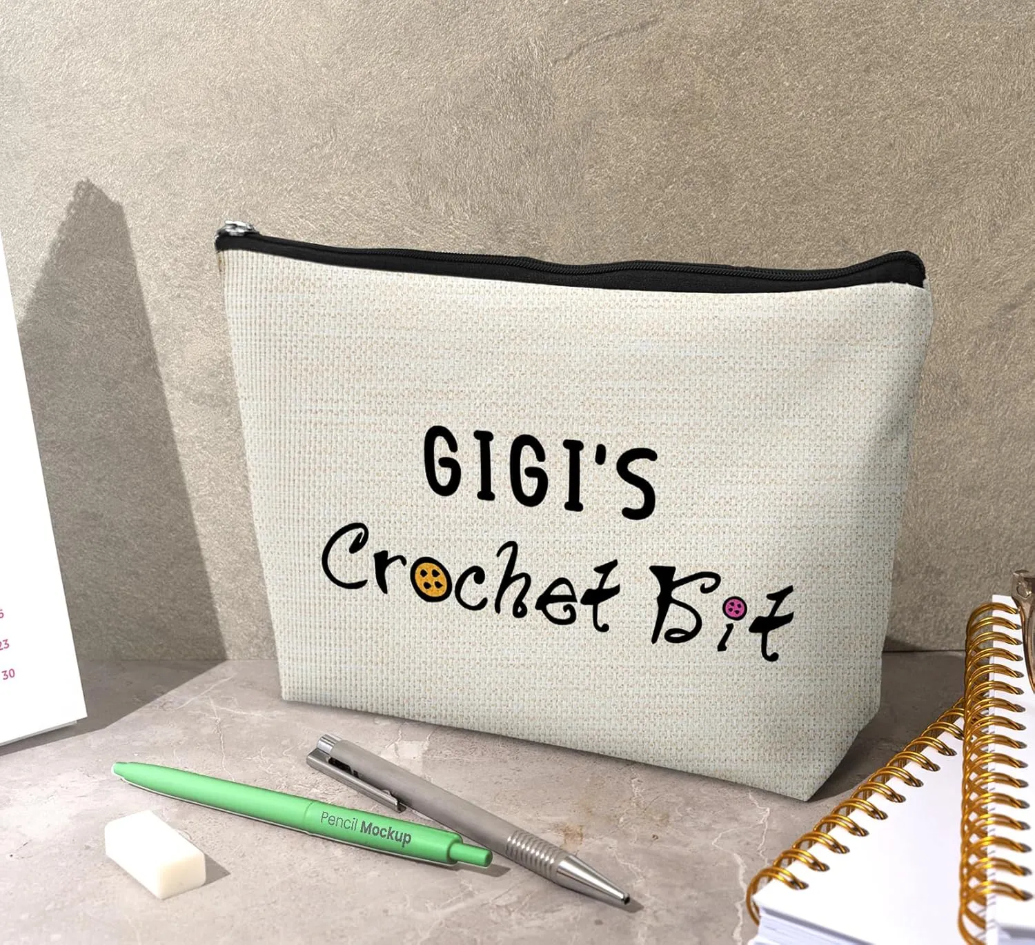 Gifts for Gigi Makeup Bag, Gigi Gifts for Grandma, Gigi Gifts for Grandma, Gifts for Gigi from Grandkids, Grandma Gifts Cosmetic Bags for Women