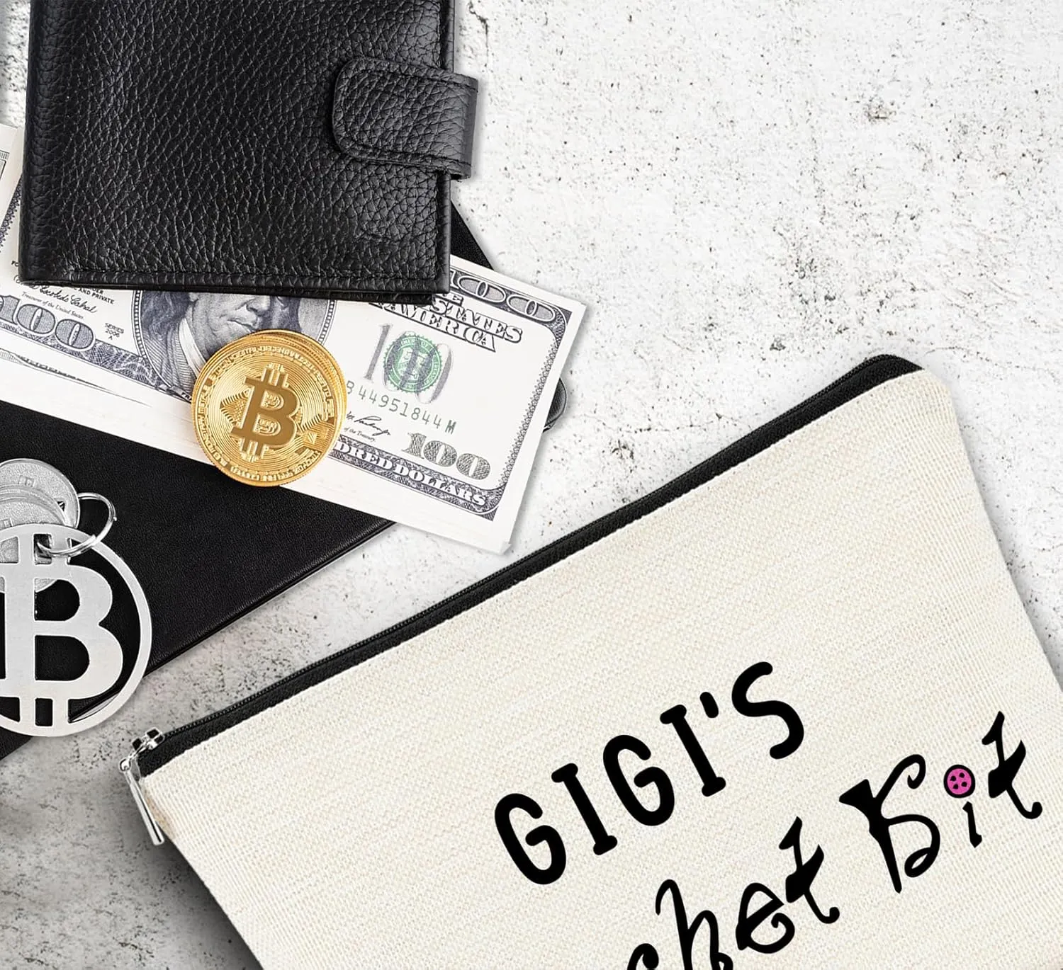 Gifts for Gigi Makeup Bag, Gigi Gifts for Grandma, Gigi Gifts for Grandma, Gifts for Gigi from Grandkids, Grandma Gifts Cosmetic Bags for Women