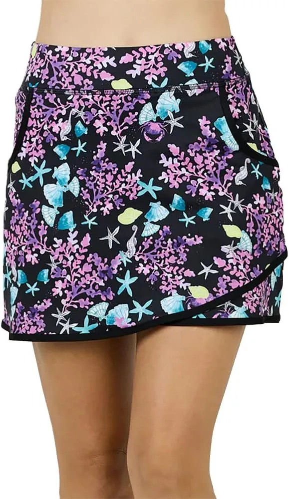 Golf Colors 16in Womens Golf Skort