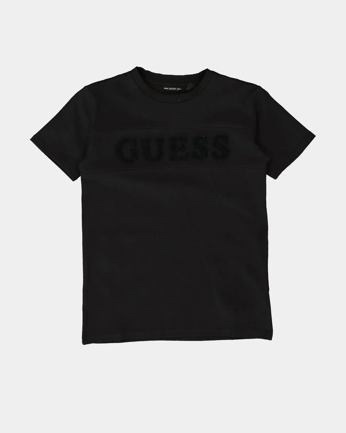 Guess Mainline Kids' Mini Me Short Sleeve T-Shirt Jet Black