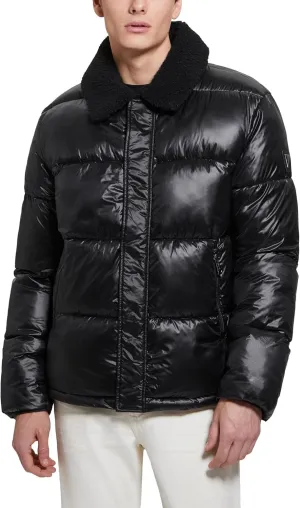 GUESS Men's Cassidy Puffer Quilted Jacket