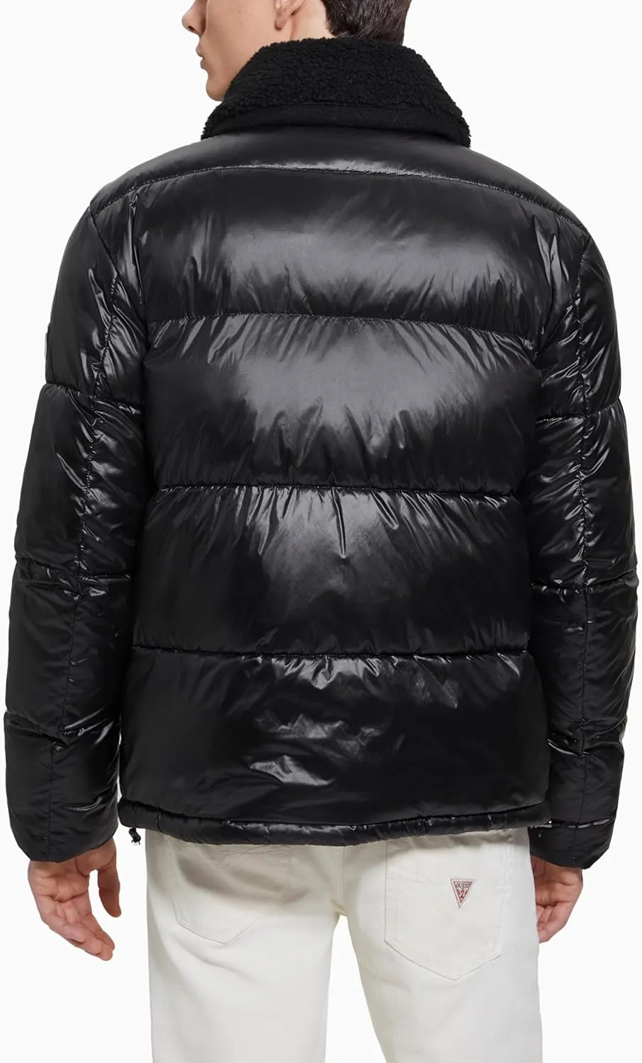 GUESS Men's Cassidy Puffer Quilted Jacket