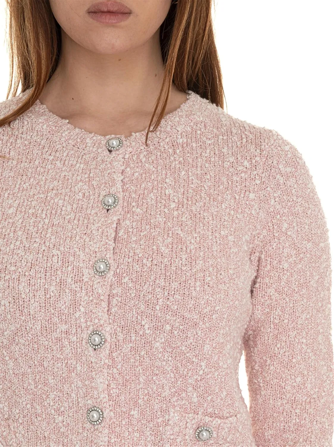 GUESS Women's Eco Long Sleeve Dorothy Cardi Sweater