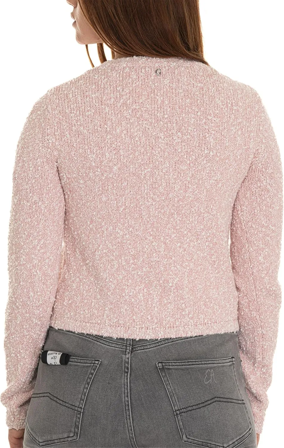 GUESS Women's Eco Long Sleeve Dorothy Cardi Sweater