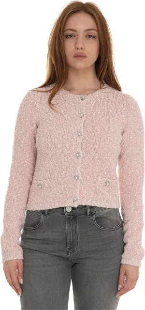 GUESS Women's Eco Long Sleeve Dorothy Cardi Sweater