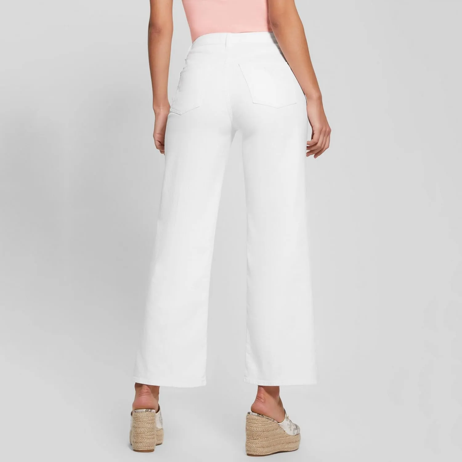 GUESS Women's Eco Wide Leg Jean