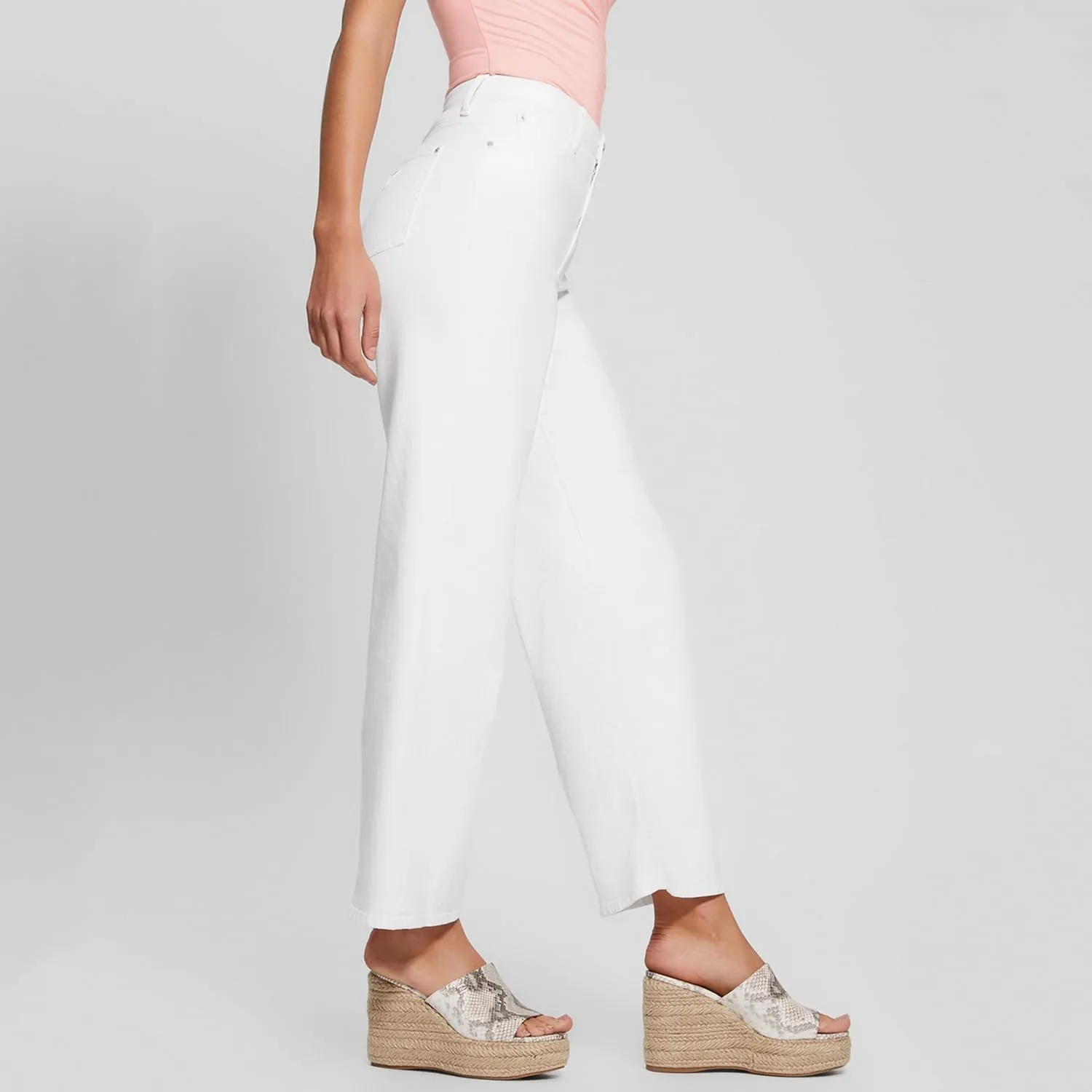 GUESS Women's Eco Wide Leg Jean